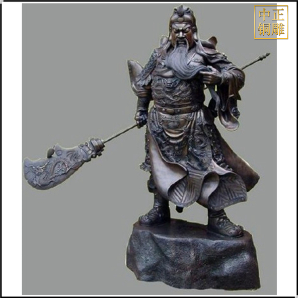 園林景觀(guān)關(guān)公雕塑