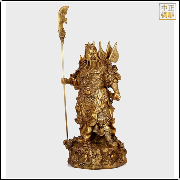 戶(hù)外九龍關(guān)公雕塑